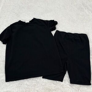 💕 Mama licious Maternity T-Shirt & Bike Short Set